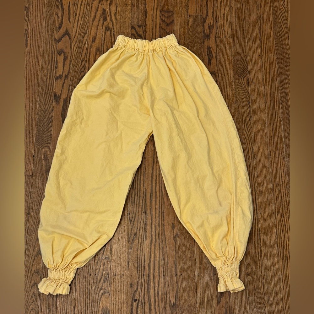Handmade Vintage Inspired Yellow Bloomer Pants